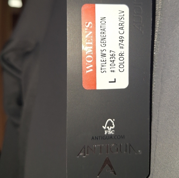 Antigua Official NBA Biston Celtic Women's Gray Jacket with Embroidered Logo - Picture 3 of 10